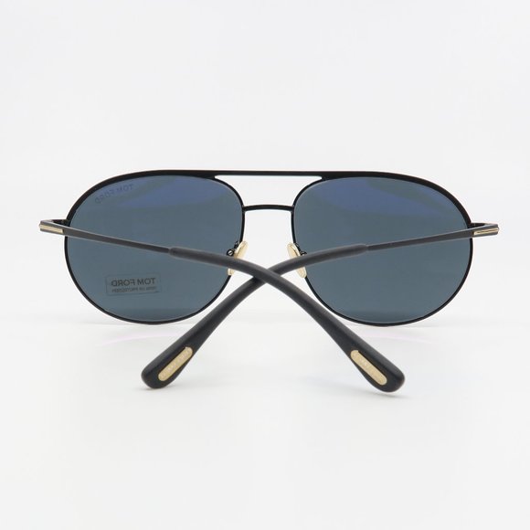 Tom Ford TF772 02A New Black/Gray GIO Pilot Sunglasses with box - Picture 6 of 6